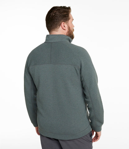 L.L.Bean Men's Ridgeknit Full-Zip Jacket Carbon Navy