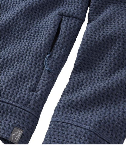 L.L.Bean Men's Ridgeknit Full-Zip Jacket Carbon Navy