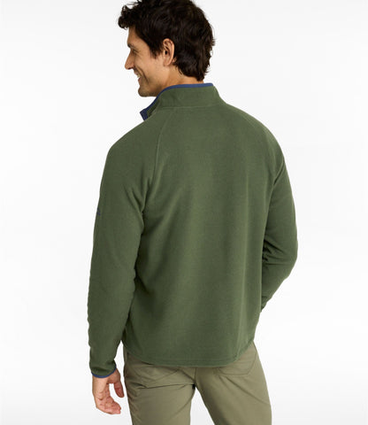 L.L.Bean Men's All Season Access Fleece Pullover Carbon Navy