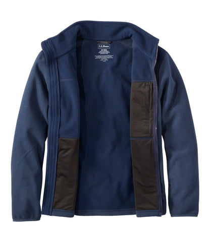 L.L.Bean Men's Wind Challenger Fleece Jacket Carbon Navy