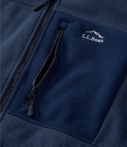 L.L.Bean Men's Wind Challenger Fleece Jacket Carbon Navy
