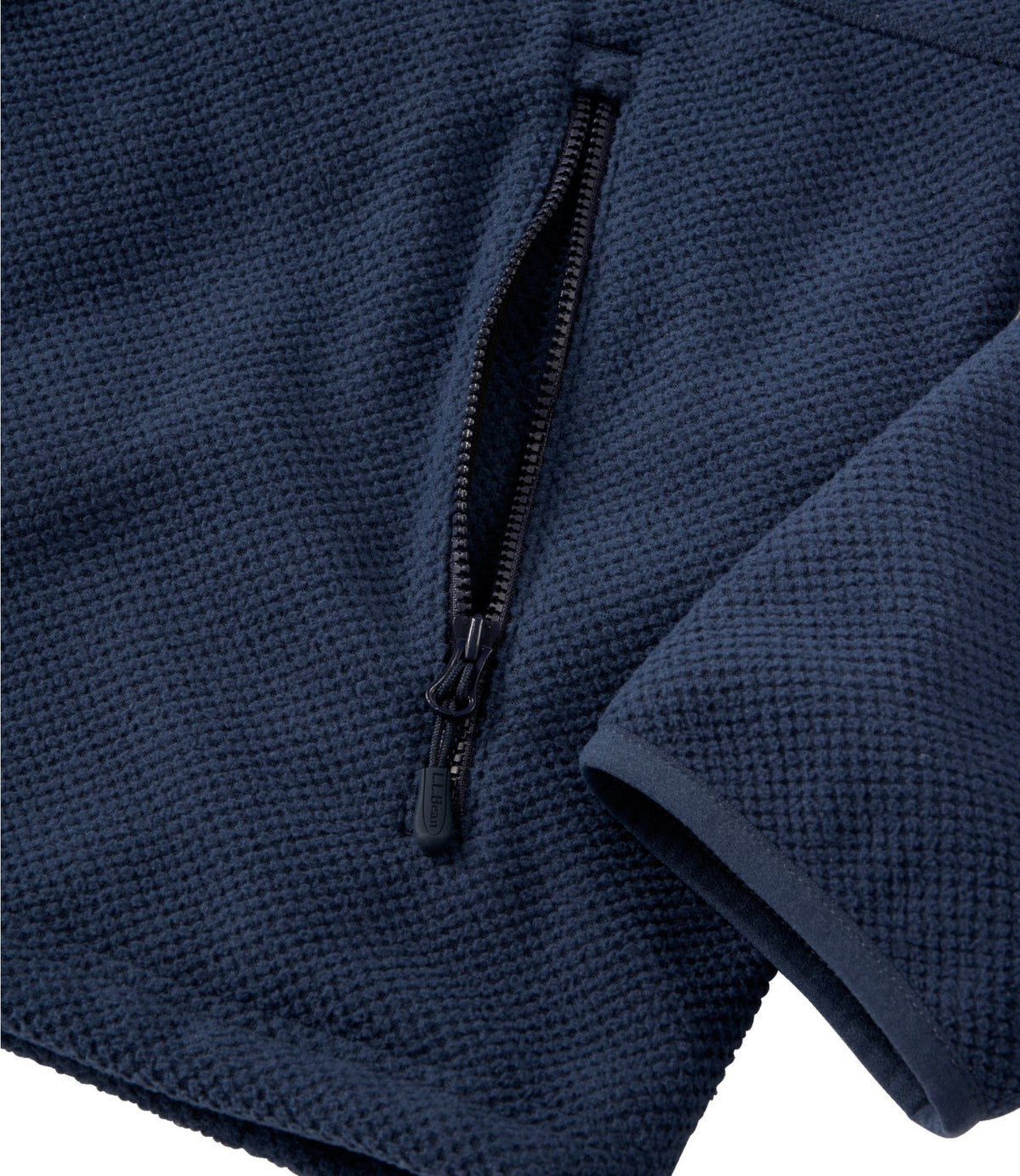 L.L.Bean Men's Wind Challenger Fleece Jacket Carbon Navy