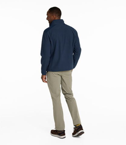 L.L.Bean Men's Wind Challenger Fleece Jacket Carbon Navy