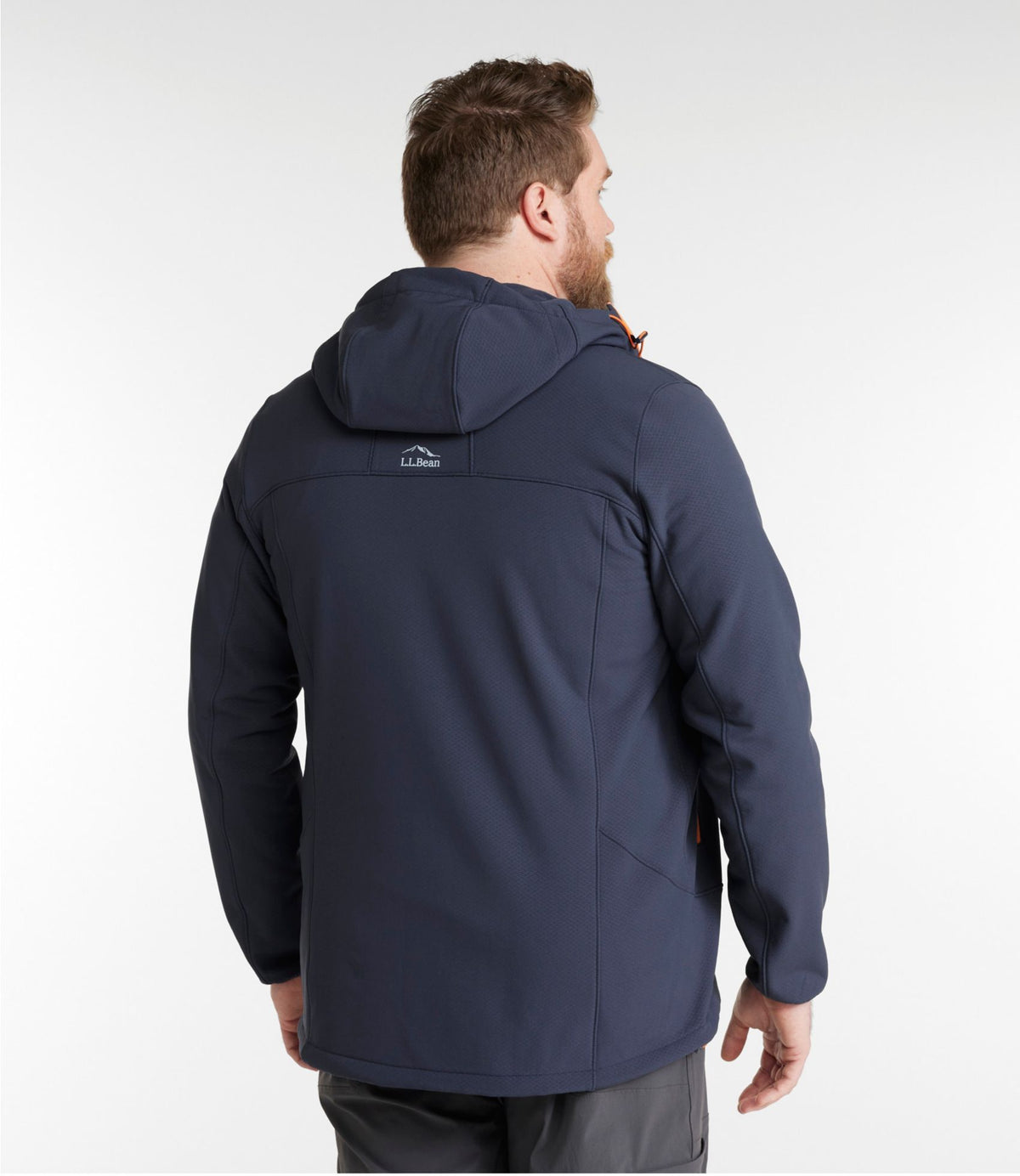 L.L.Bean Men's STORMFLEECE™ Pro Hoodie Carbon Navy