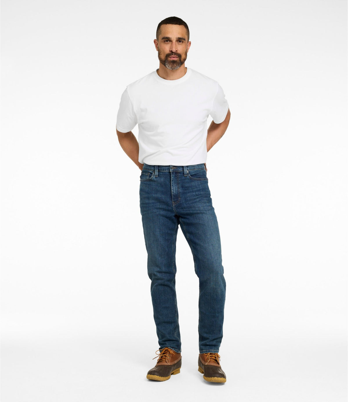 L.L.Bean Men's BeanFlex® Jeans, Classic Fit Clay Dust