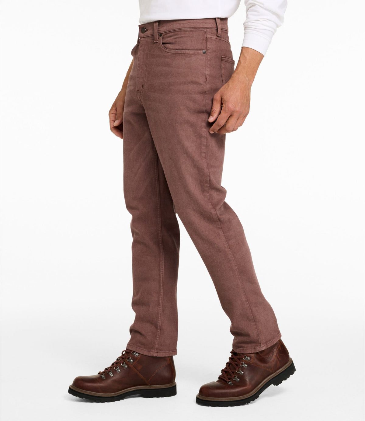 L.L.Bean Men's BeanFlex® Jeans, Classic Fit Clay Dust