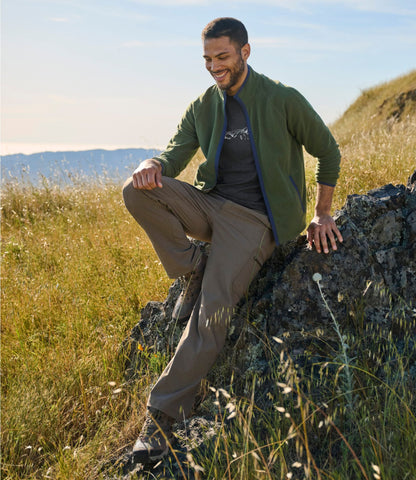 L.L.Bean Men's Water-Resistant Cresta Pants, Standard Fit Alloy Gray