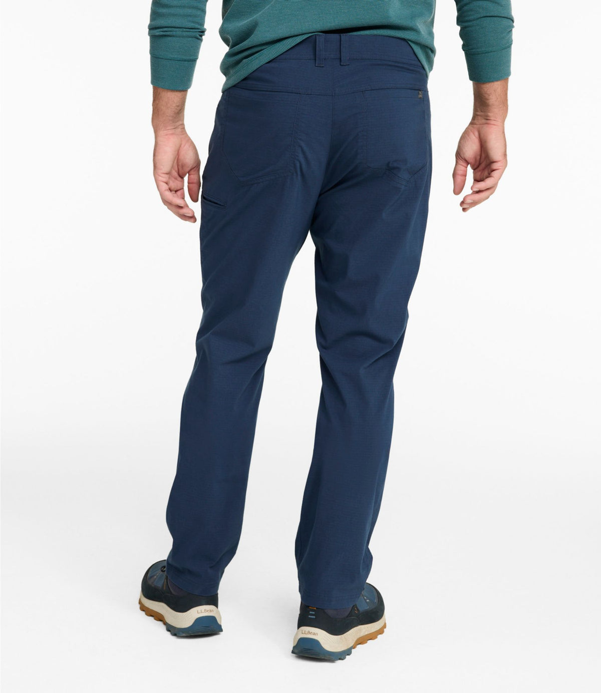 L.L.Bean Men's Mountainside Ripstop 5-Pocket Pants Carbon Navy