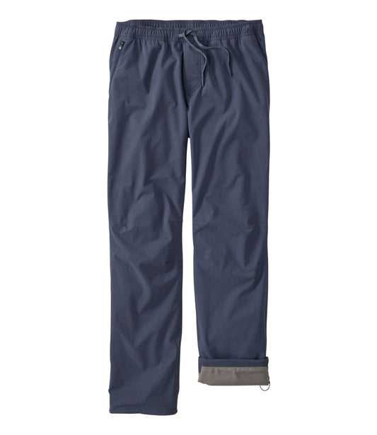 L.L.Bean Men's L.L.Bean Multisport Pants, Lined Carbon Navy