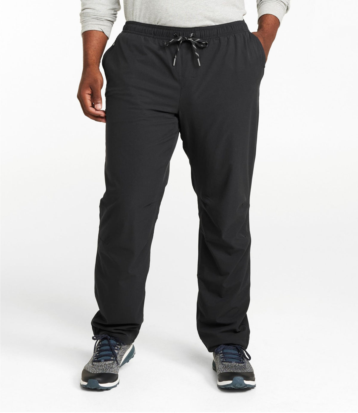 L.L.Bean Men's L.L.Bean Multisport Pants, Lined Carbon Navy