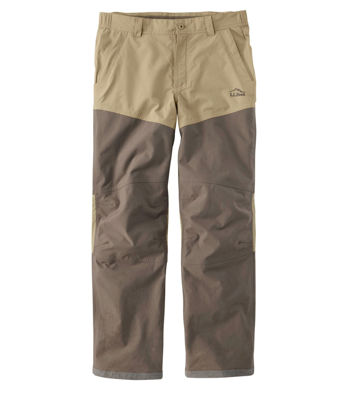 L.L.Bean Men's Tek Upland Waterproof Briar Pants Ash/Dark Mushroom
