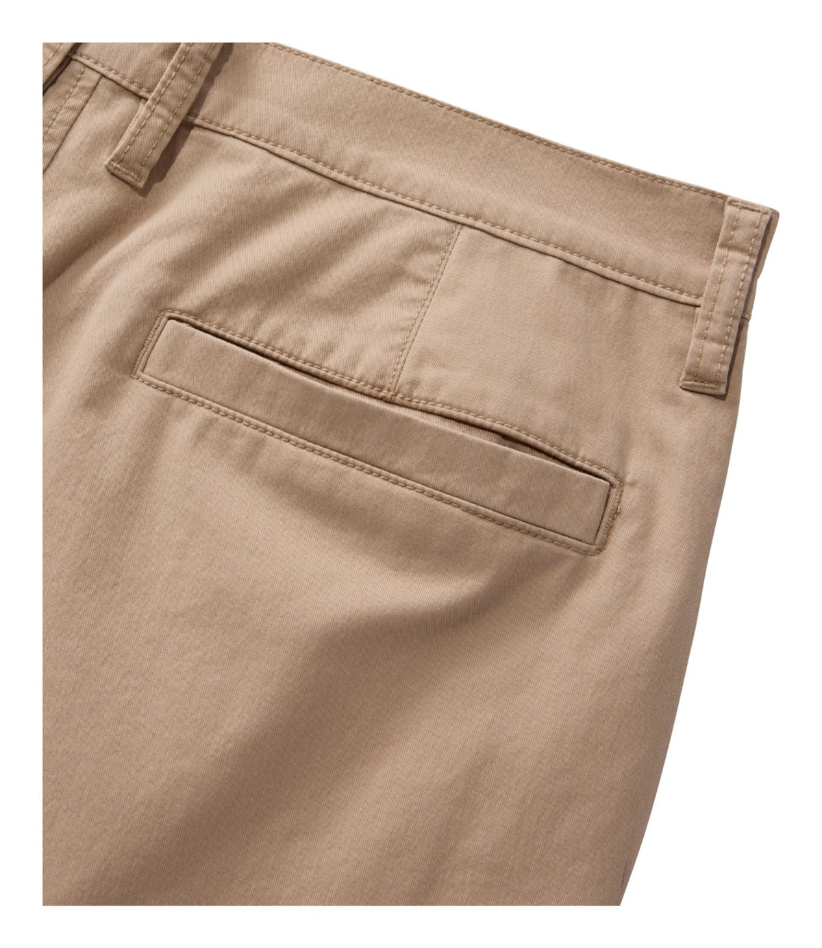 L.L.Bean Men's Comfort Stretch Performance® Everywhere Chino Shorts, 8" Khaki