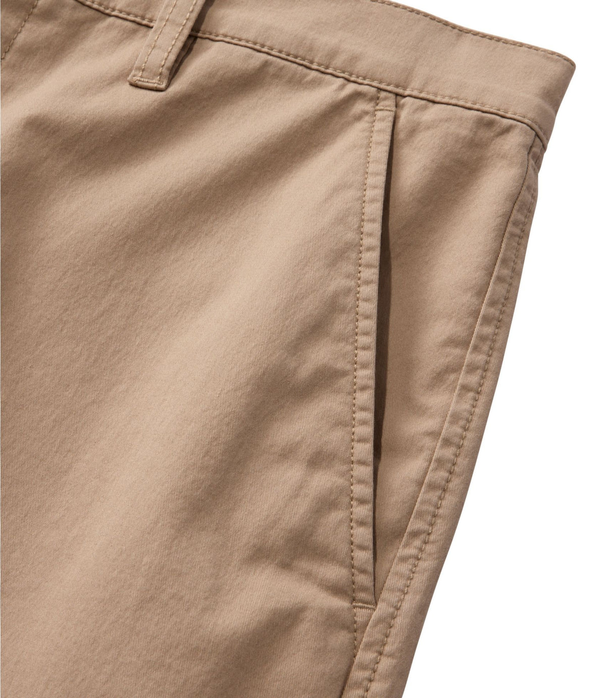 L.L.Bean Men's Comfort Stretch Performance® Everywhere Chino Shorts, 8" Khaki