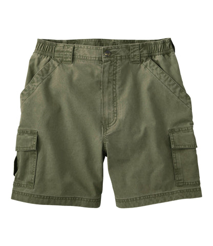 L.L.Bean Men's Tropic-Weight Cargo Shorts, Comfort Waist, 6" Dusty Olive