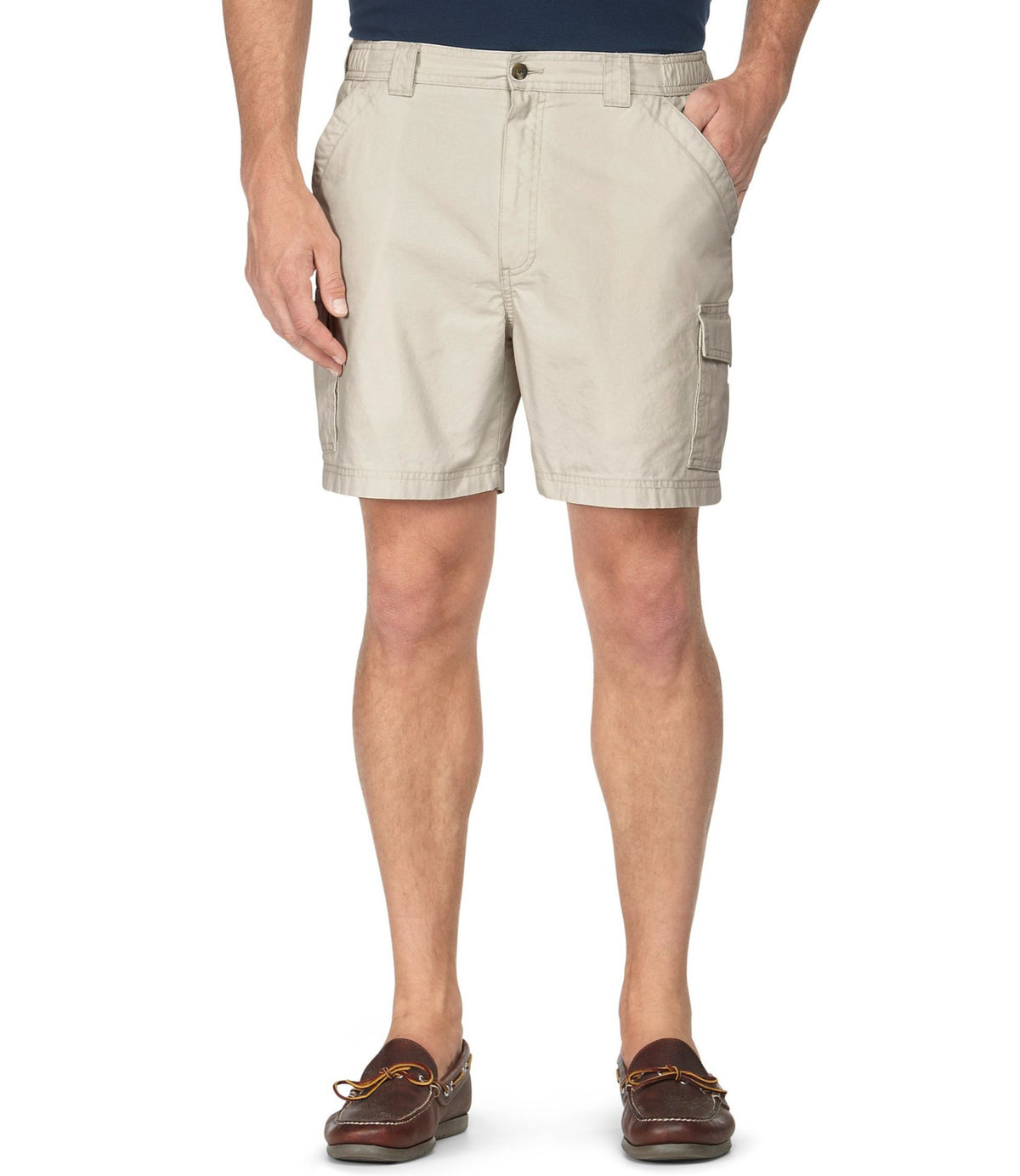 L.L.Bean Men's Tropic-Weight Cargo Shorts, Comfort Waist, 6" Dusty Olive
