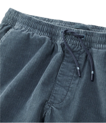 L.L.Bean Men's Wide-Wale Cord Pull-On Shorts, 7" Olive Gray