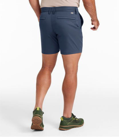 L.L.Bean Men's VentureStretch Chino Shorts, 7" Graphite