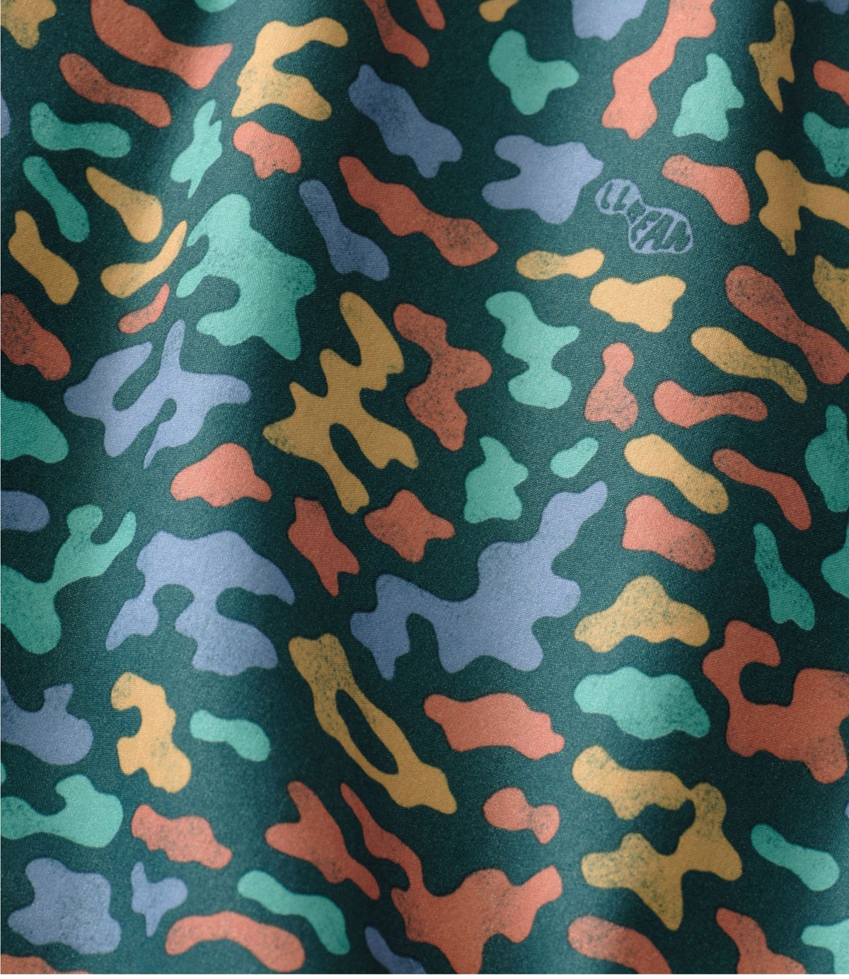 L.L.Bean Men's Bold Coast Swim Trunks, 7" Carbon Navy Abstract Hibiscus