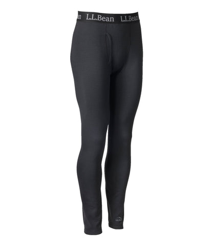 L.L.Bean Men's L.L.Bean Heavyweight Base Layer Pant Midnight Black