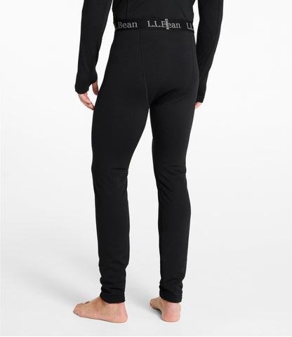L.L.Bean Men's L.L.Bean Heavyweight Base Layer Pant Midnight Black