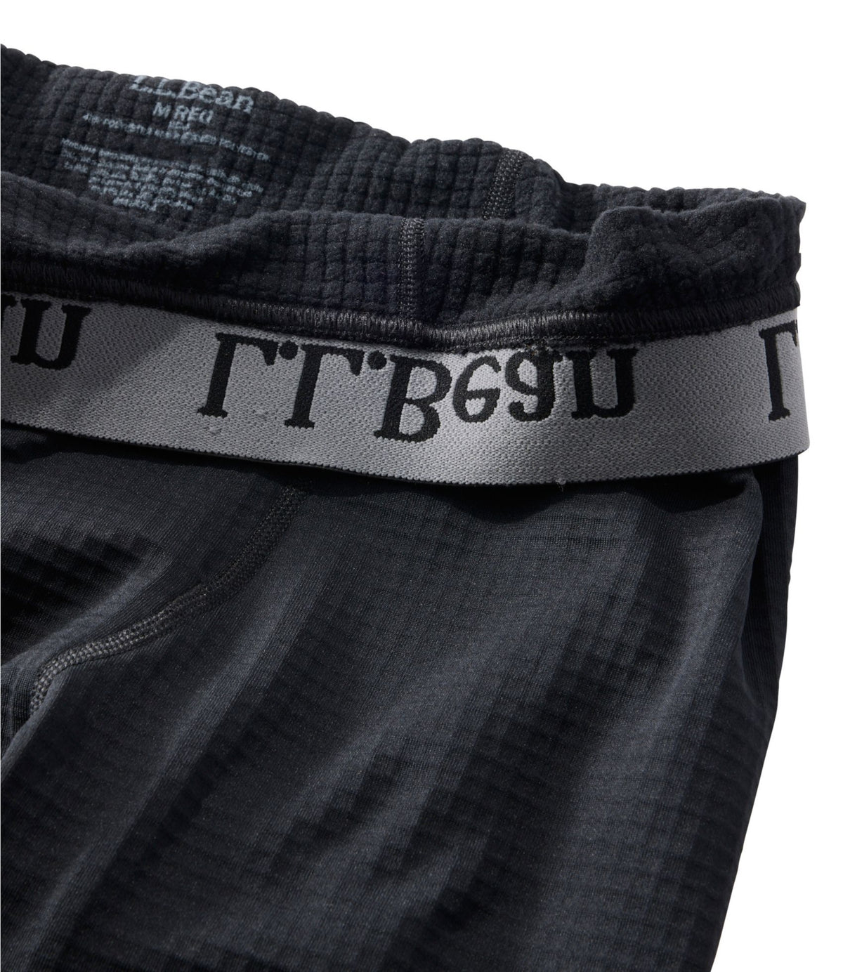 L.L.Bean Men's L.L.Bean Heavyweight Base Layer Pant Midnight Black
