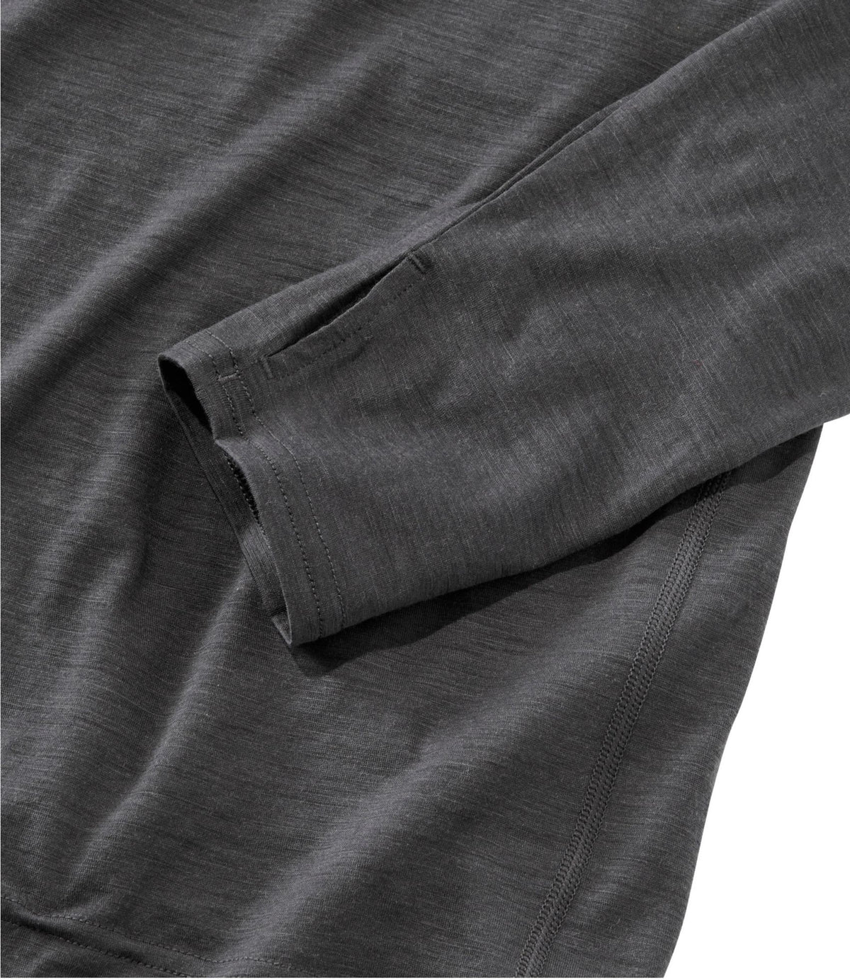 L.L.Bean Men's Cresta Ultralight 150 Crew Top Alloy Gray