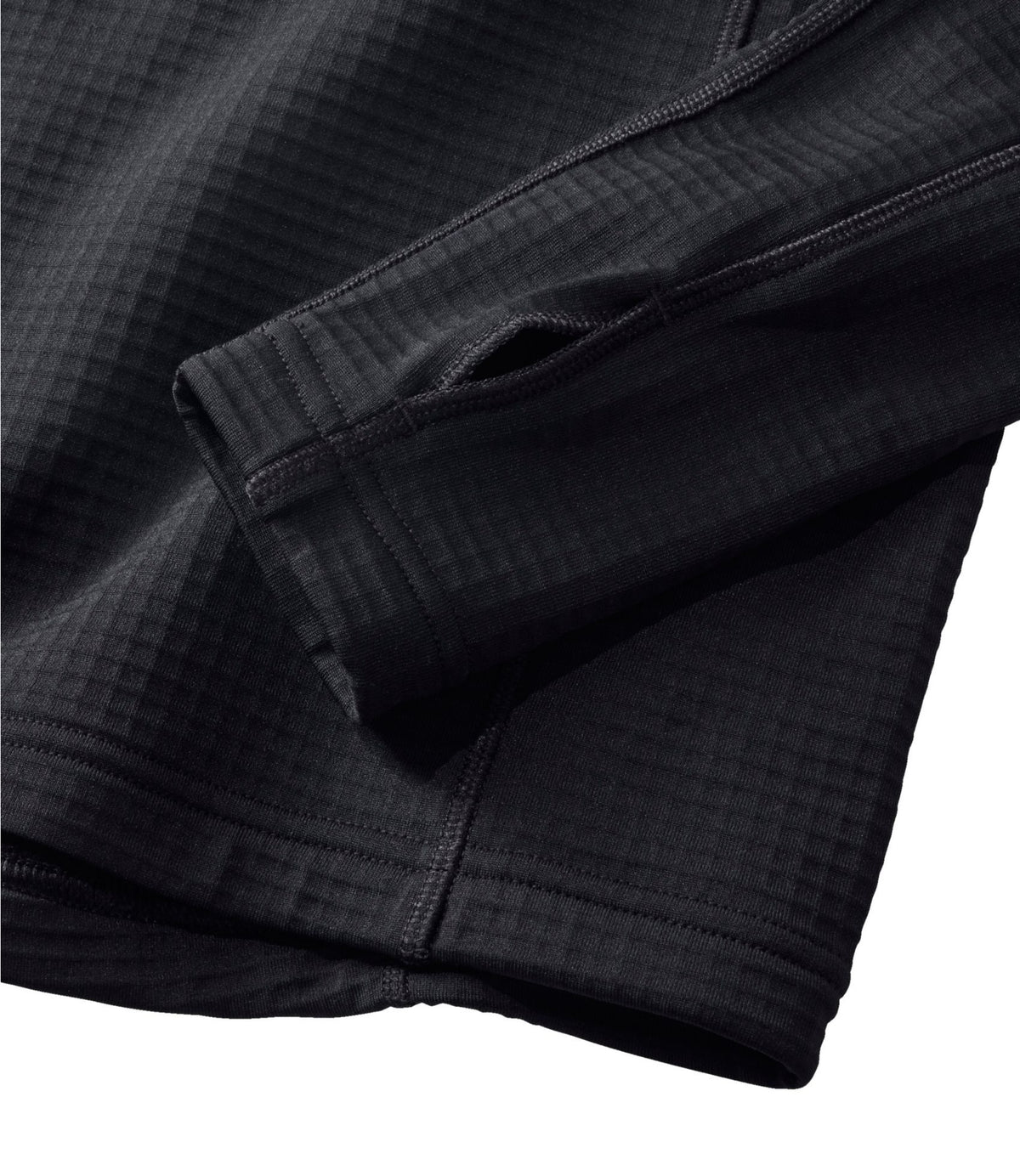 L.L.Bean Men's L.L.Bean Heavyweight Base Layer Crew Top Midnight Black