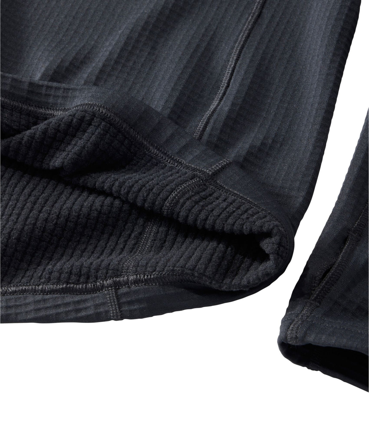 L.L.Bean Men's L.L.Bean Heavyweight Base Layer Crew Top Midnight Black