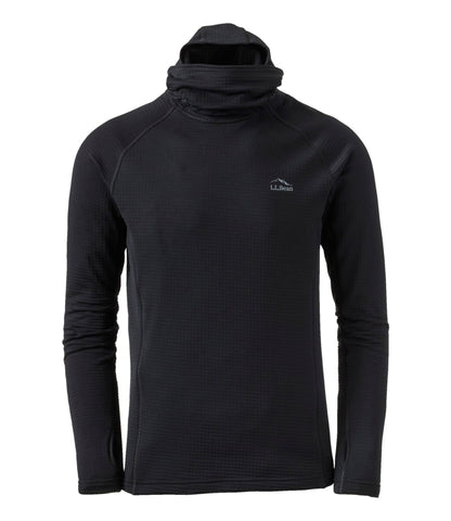 L.L.Bean Men's L.L.Bean Heavyweight Baselayer Hoodie Midnight Black