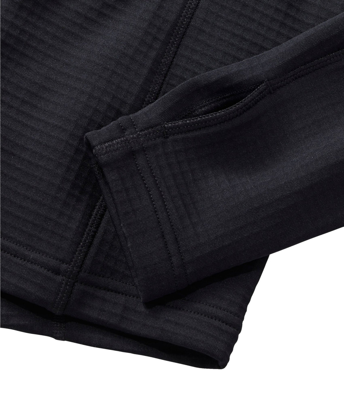 L.L.Bean Men's L.L.Bean Heavyweight Baselayer Hoodie Midnight Black