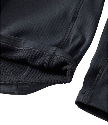 L.L.Bean Men's L.L.Bean Heavyweight Baselayer Hoodie Midnight Black