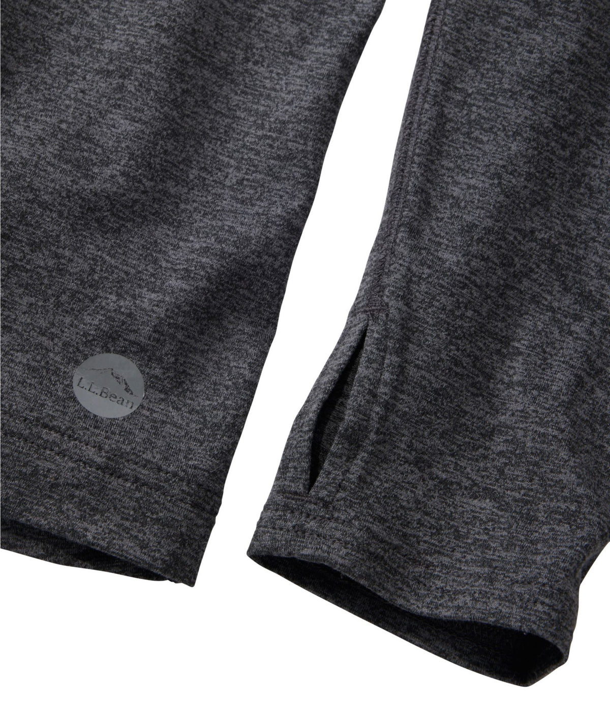 L.L.Bean Men's L.L.Bean Simple Soft Base Layer, Crew Faded Sage Heather