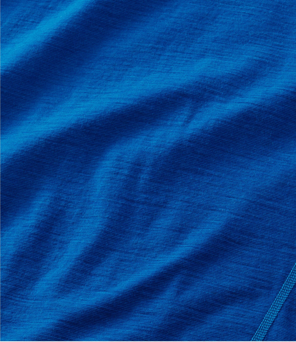 L.L.Bean Men's Cresta Ultralight 150 Turtleneck, Stripe Regatta Blue/Glacier Blue