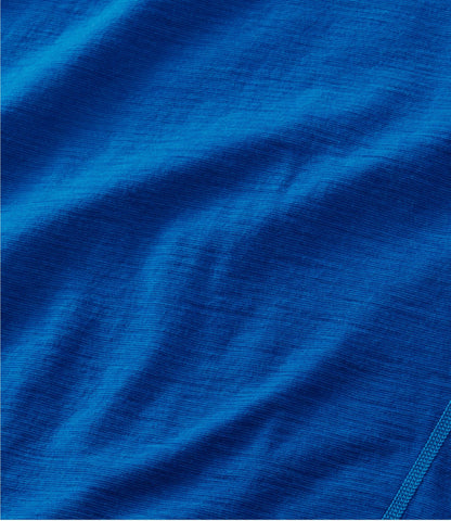 L.L.Bean Men's Cresta Ultralight 150 Turtleneck, Stripe Regatta Blue/Glacier Blue