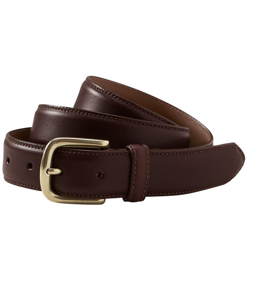 L.L.Bean Men's Chino Belt Chocolate Brown