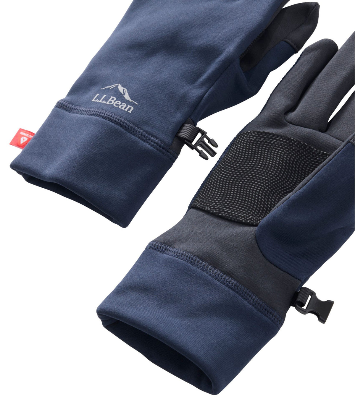 L.L.Bean Men's Primaloft Therma-Stretch Fleece Gloves Black