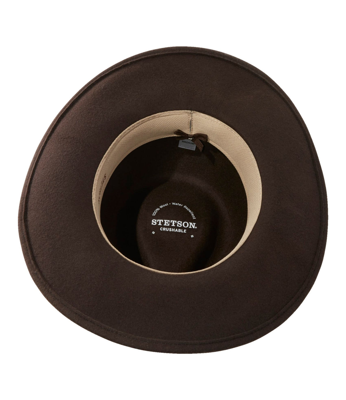 L.L.Bean Men's Stetson Sturgis Crushable Wool Hat Cordova