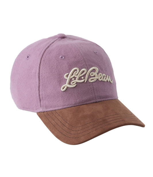 L.L.Bean Men's Signature Baseball Hat Vintage Plum Chamois