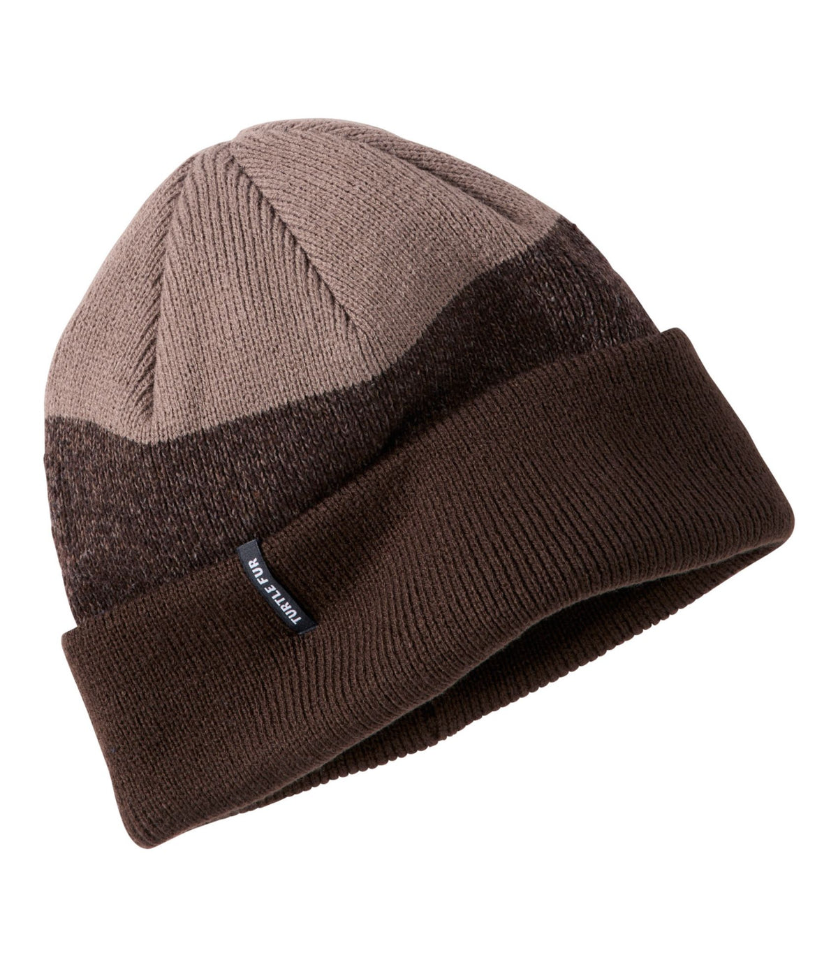 L.L.Bean Men's Turtle Fur Andre Beanie Dark Chocolate