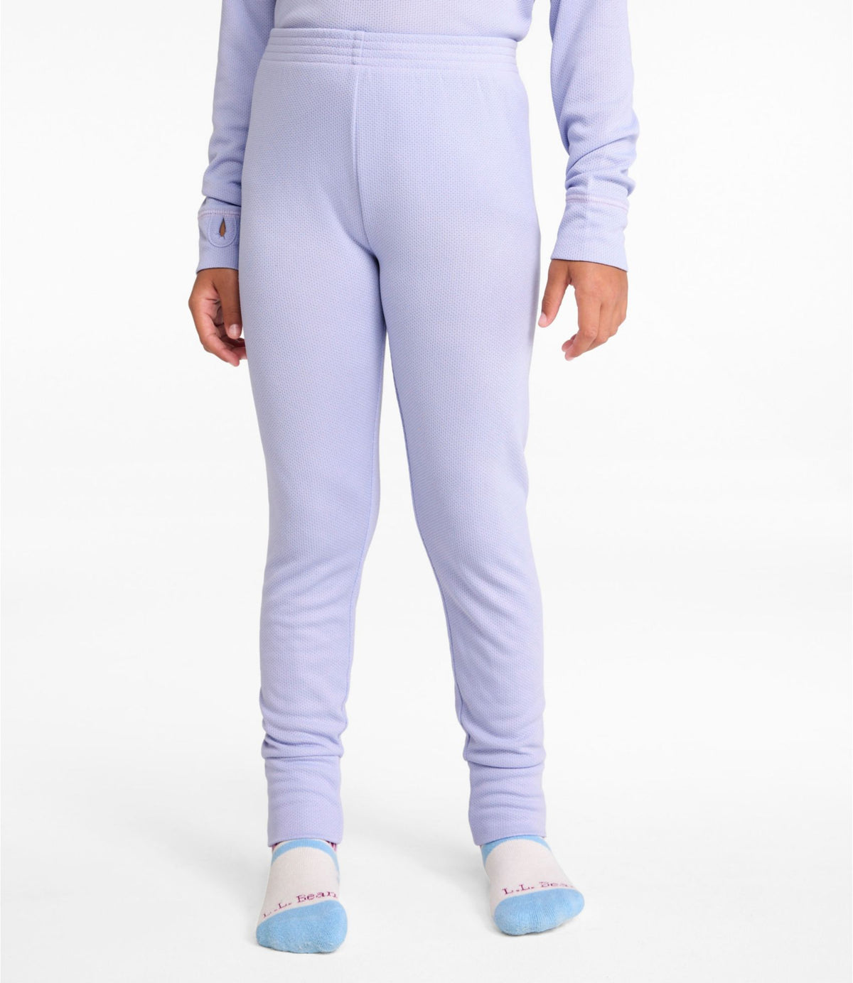 L.L.Bean Kids' Wicked Warm Midweight Long Underwear, Pants Cobalt Sea