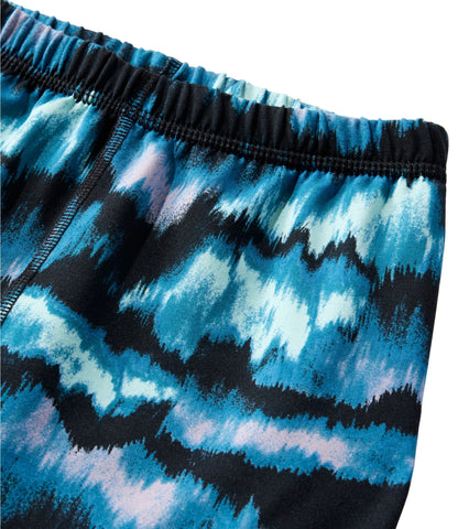L.L.Bean Kids' Wicked Warm Long Underwear, Expedition-Weight Print Pants Aurora Print