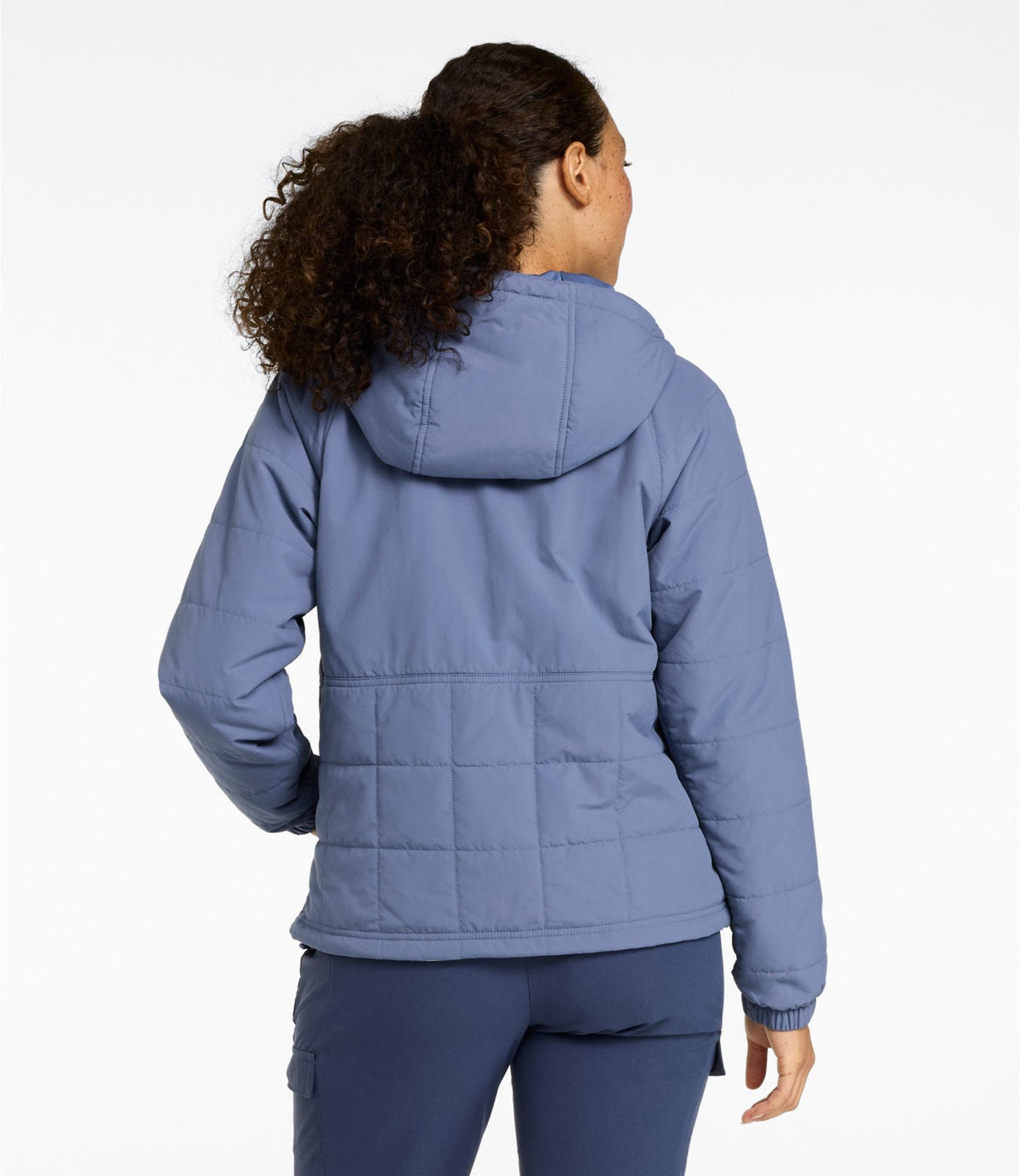 L.L.Bean Women's Mountain Classic Insulated Anorak Deep Lake