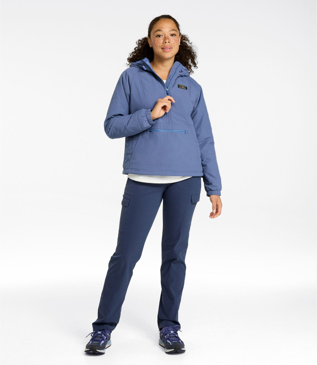 L.L.Bean Women's Mountain Classic Insulated Anorak Deep Lake