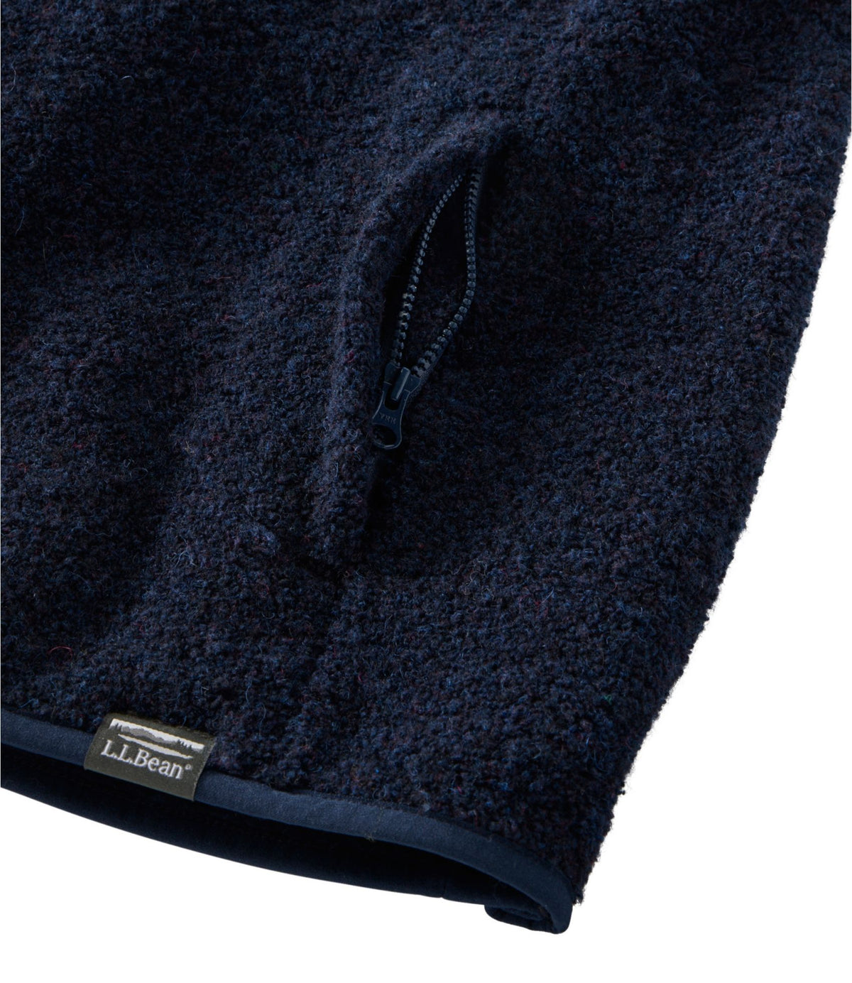 L.L.Bean Women's All Season Wool Fleece Vest Balsam