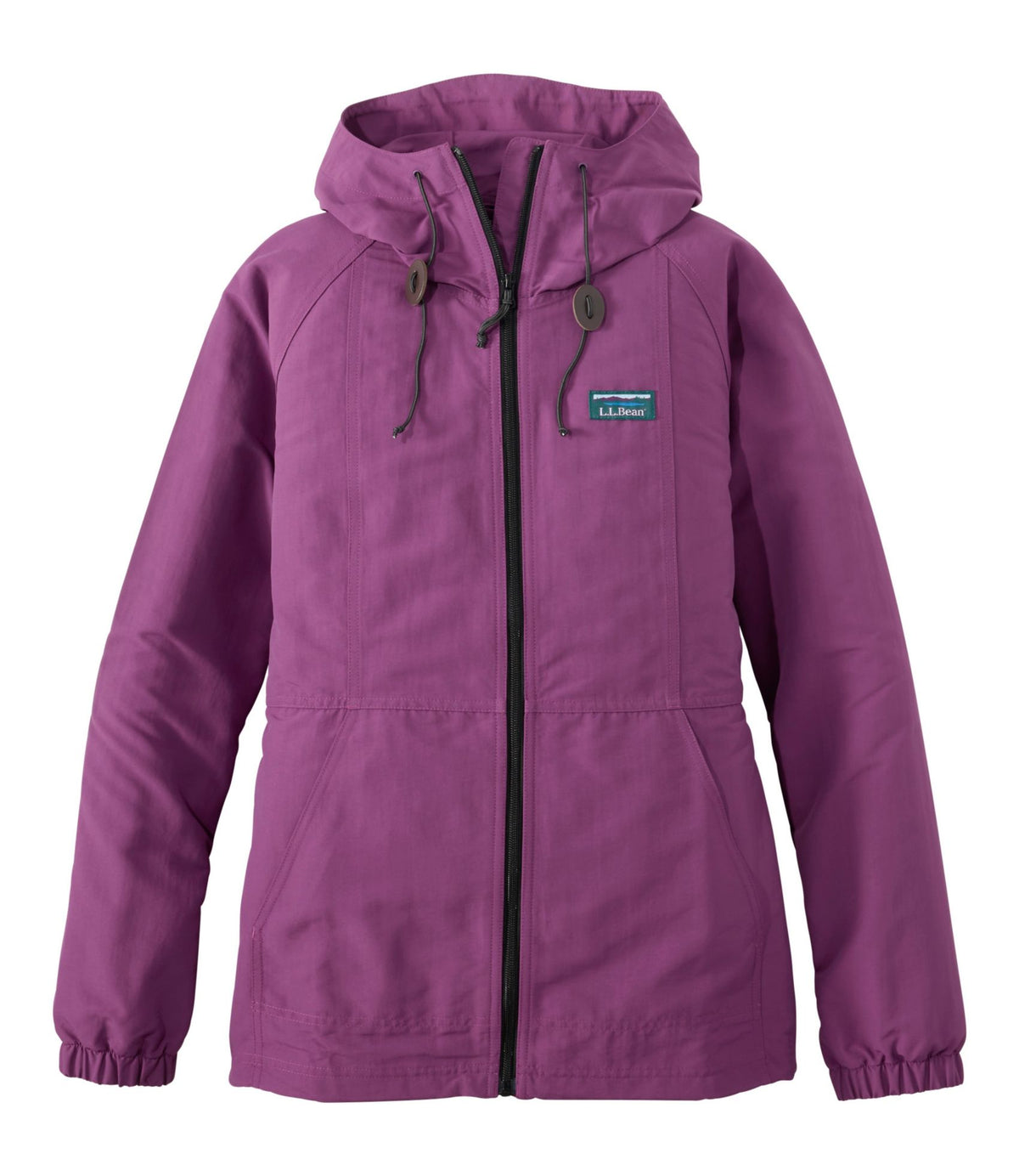 L.L.Bean Women's Mountain Classic Full-Zip Jacket Wood Violet