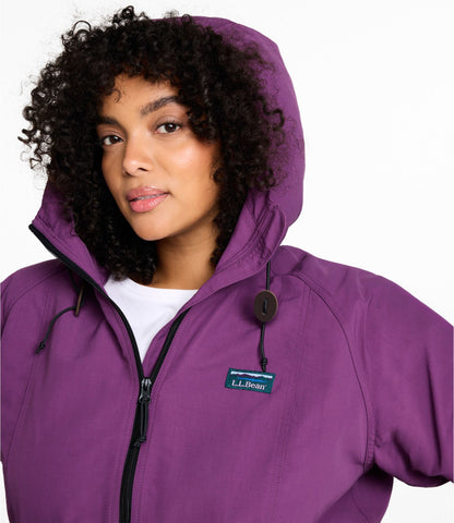 L.L.Bean Women's Mountain Classic Full-Zip Jacket Wood Violet