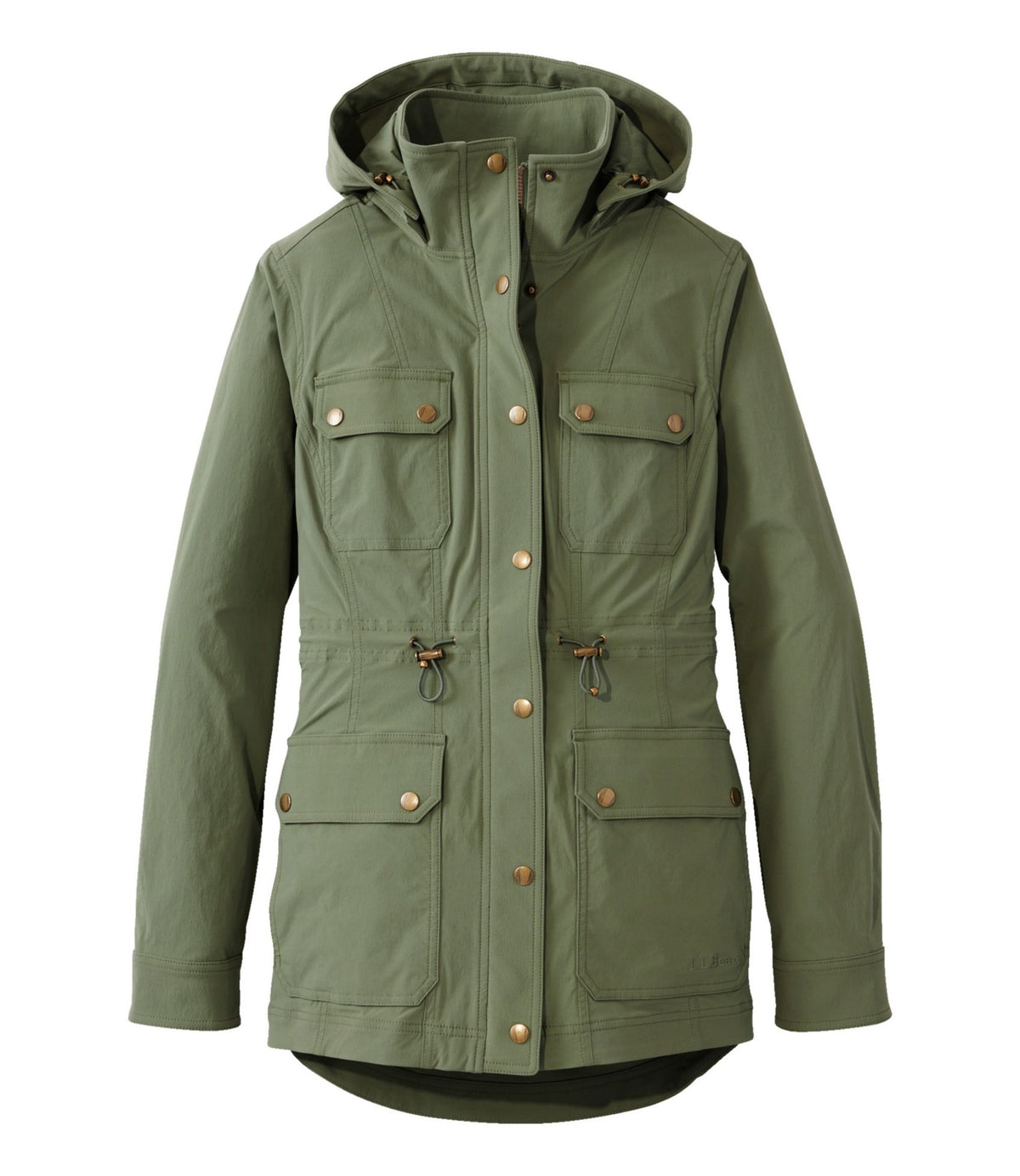 L.L.Bean Women's Boundless Softshell Jacket Deep Olive