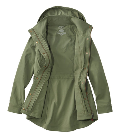 L.L.Bean Women's Boundless Softshell Jacket Deep Olive