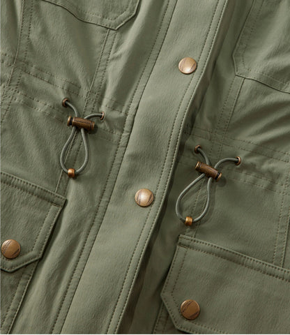 L.L.Bean Women's Boundless Softshell Jacket Deep Olive