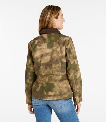 L.L.Bean Women's 1924 Field Coat Coastal Dune Camo